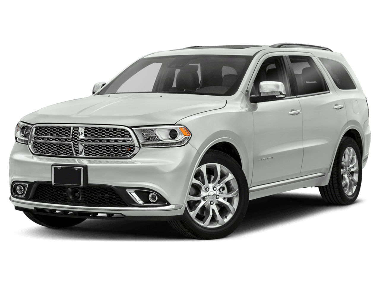 2018 Dodge Durango Citadel Anodized Platinum - Front 3/4, facing to the left