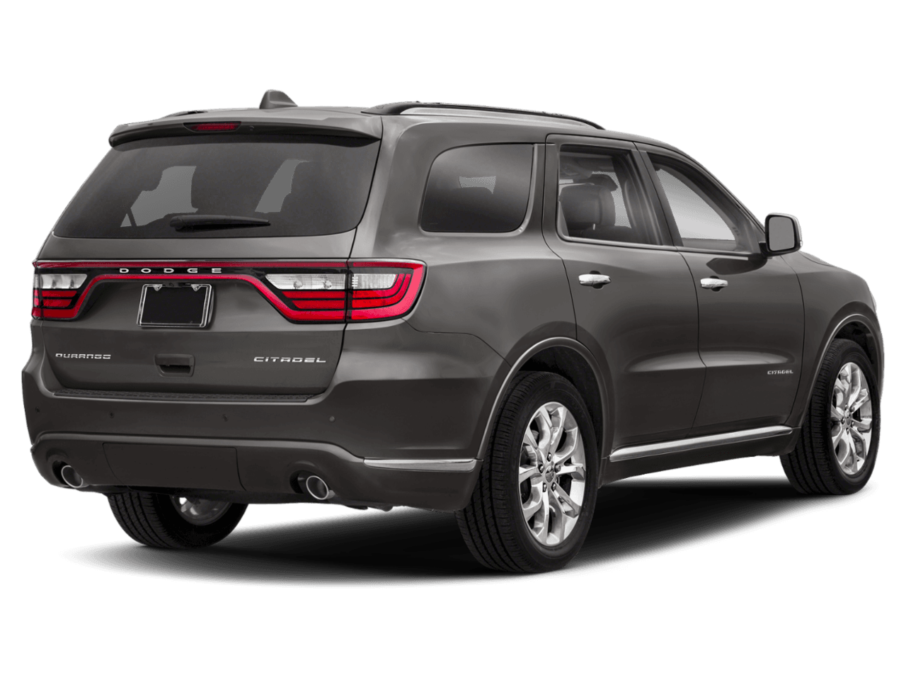 2018 Dodge Durango Citadel Anodized Platinum - Rear 3/4, facing to the right