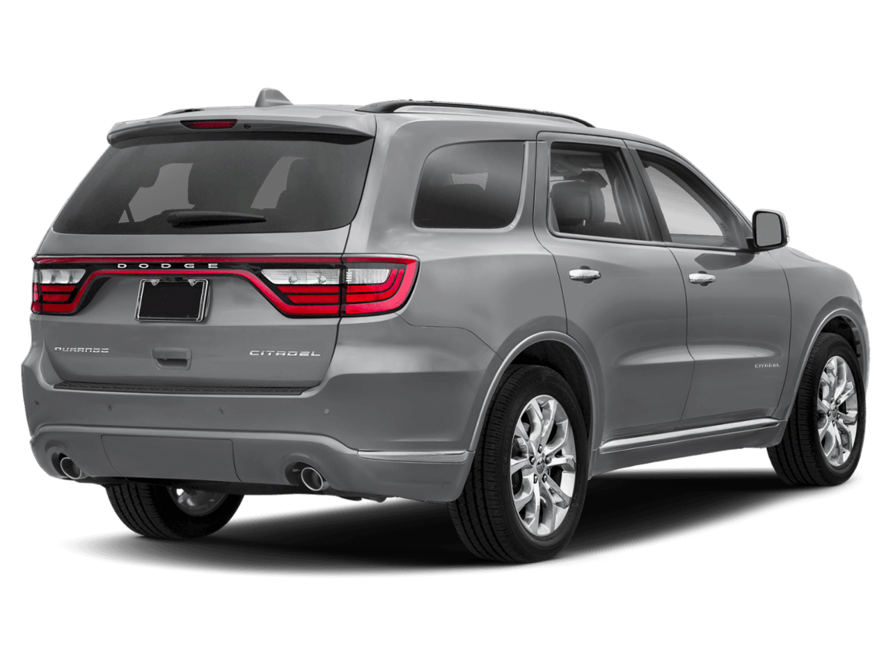 2018 Dodge Durango Citadel Anodized Platinum - Rear 3/4, facing to the right