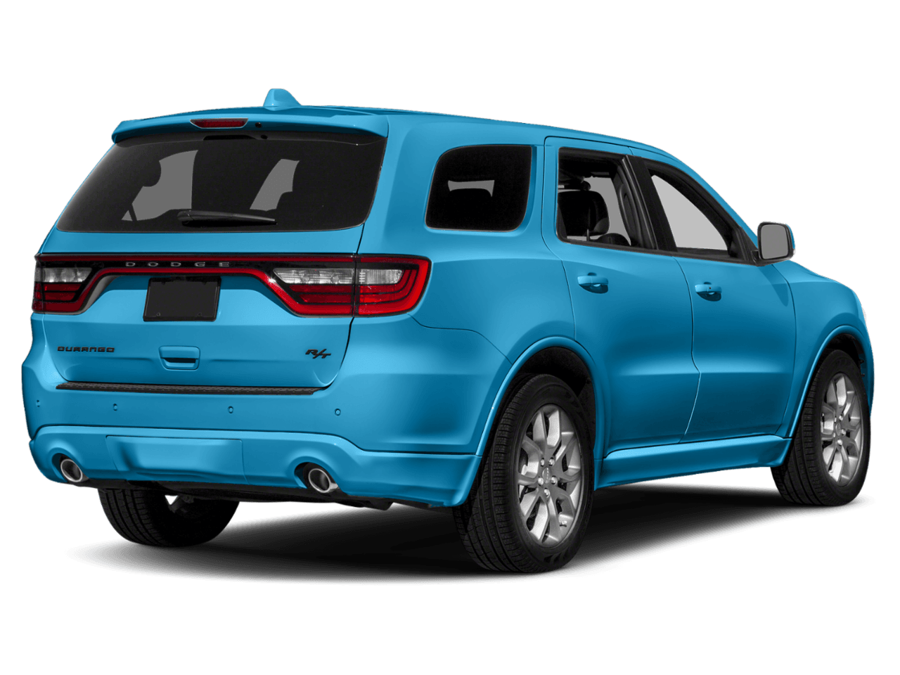 2018 Dodge Durango R/T - Rear 3/4, facing to the right