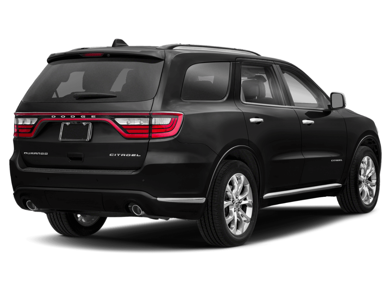 2018 Dodge Durango Citadel Anodized Platinum - Rear 3/4, facing to the right