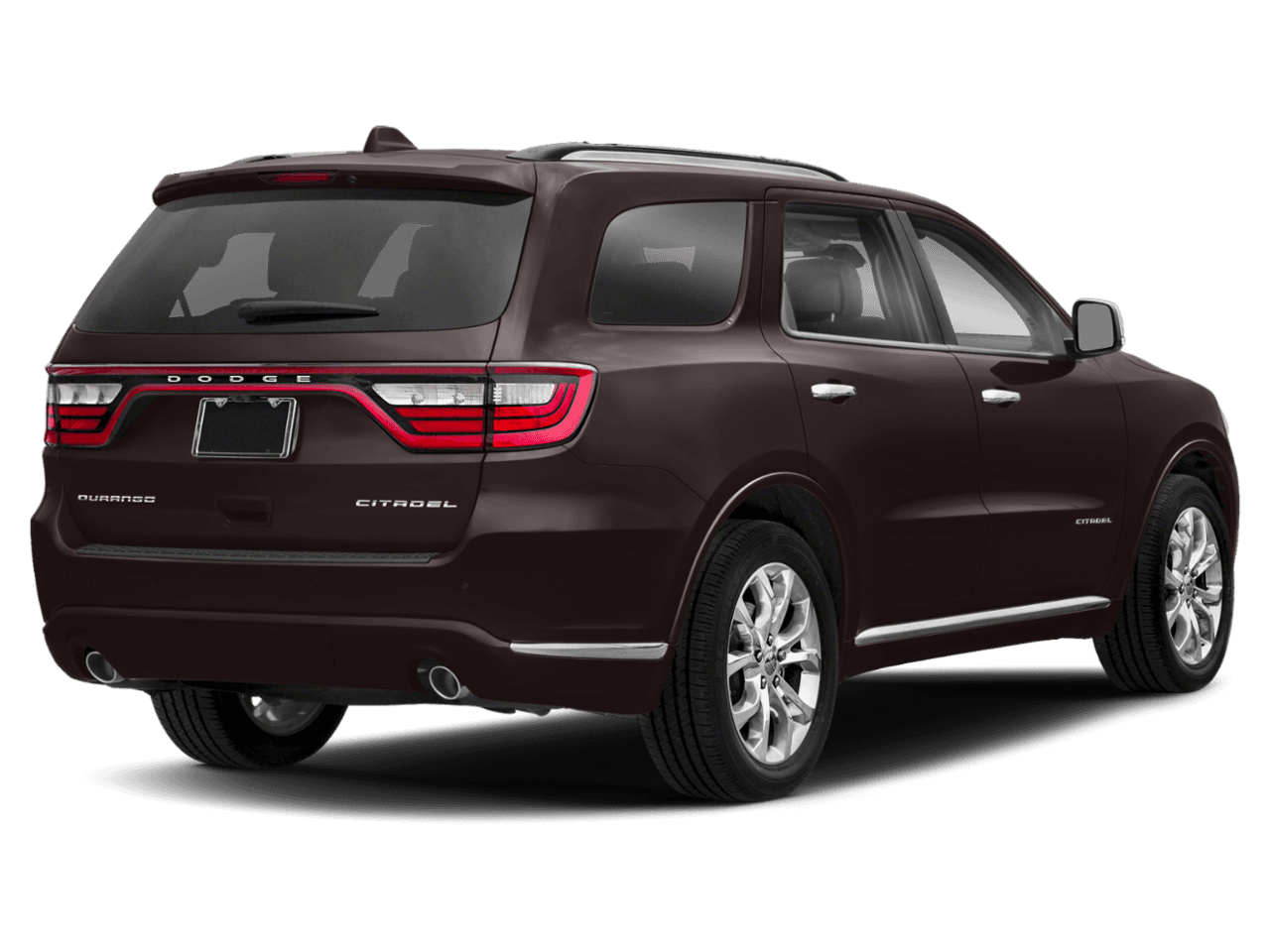 2018 Dodge Durango Citadel Anodized Platinum - Rear 3/4, facing to the right