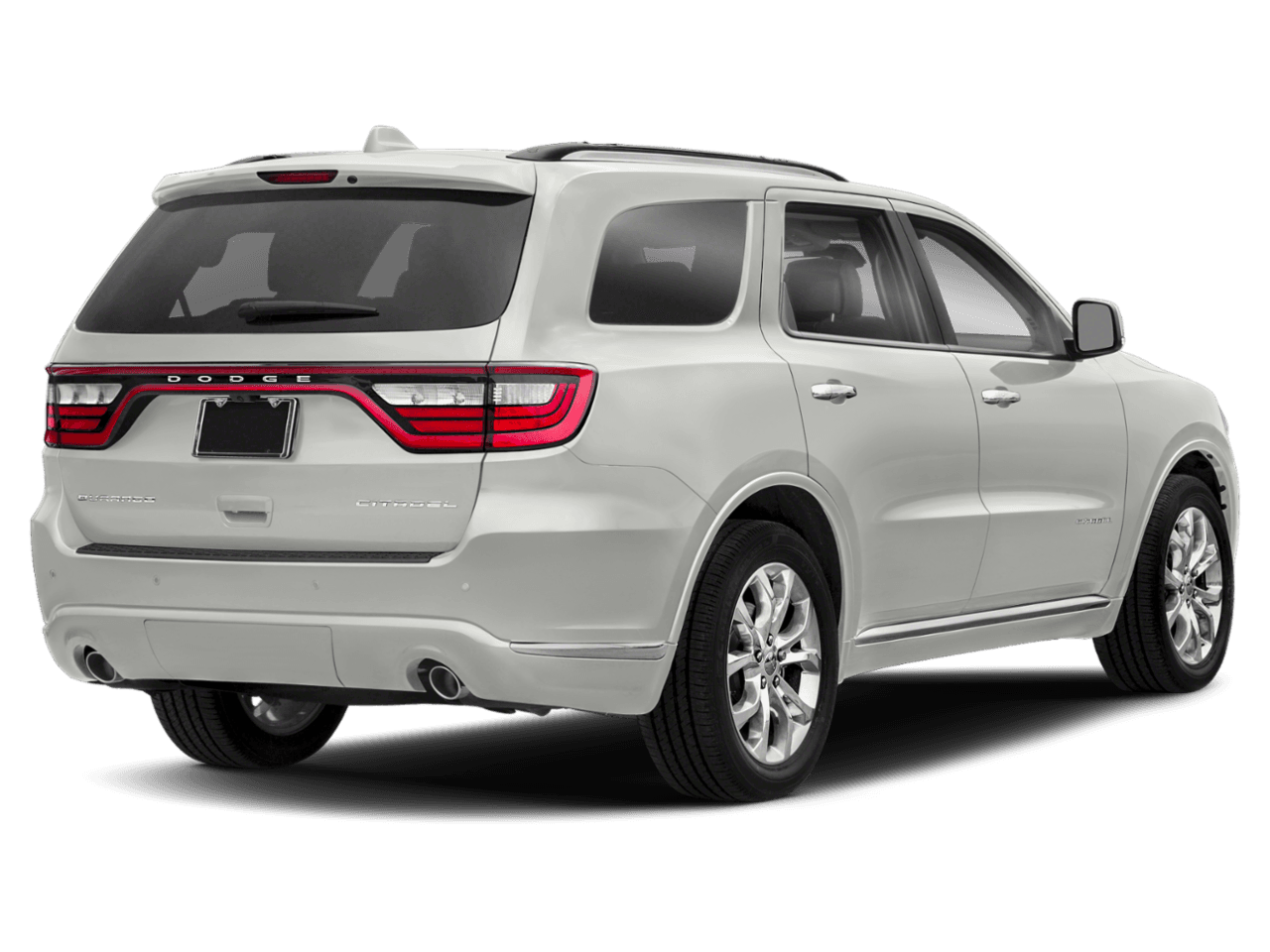 2018 Dodge Durango Citadel Anodized Platinum - Rear 3/4, facing to the right