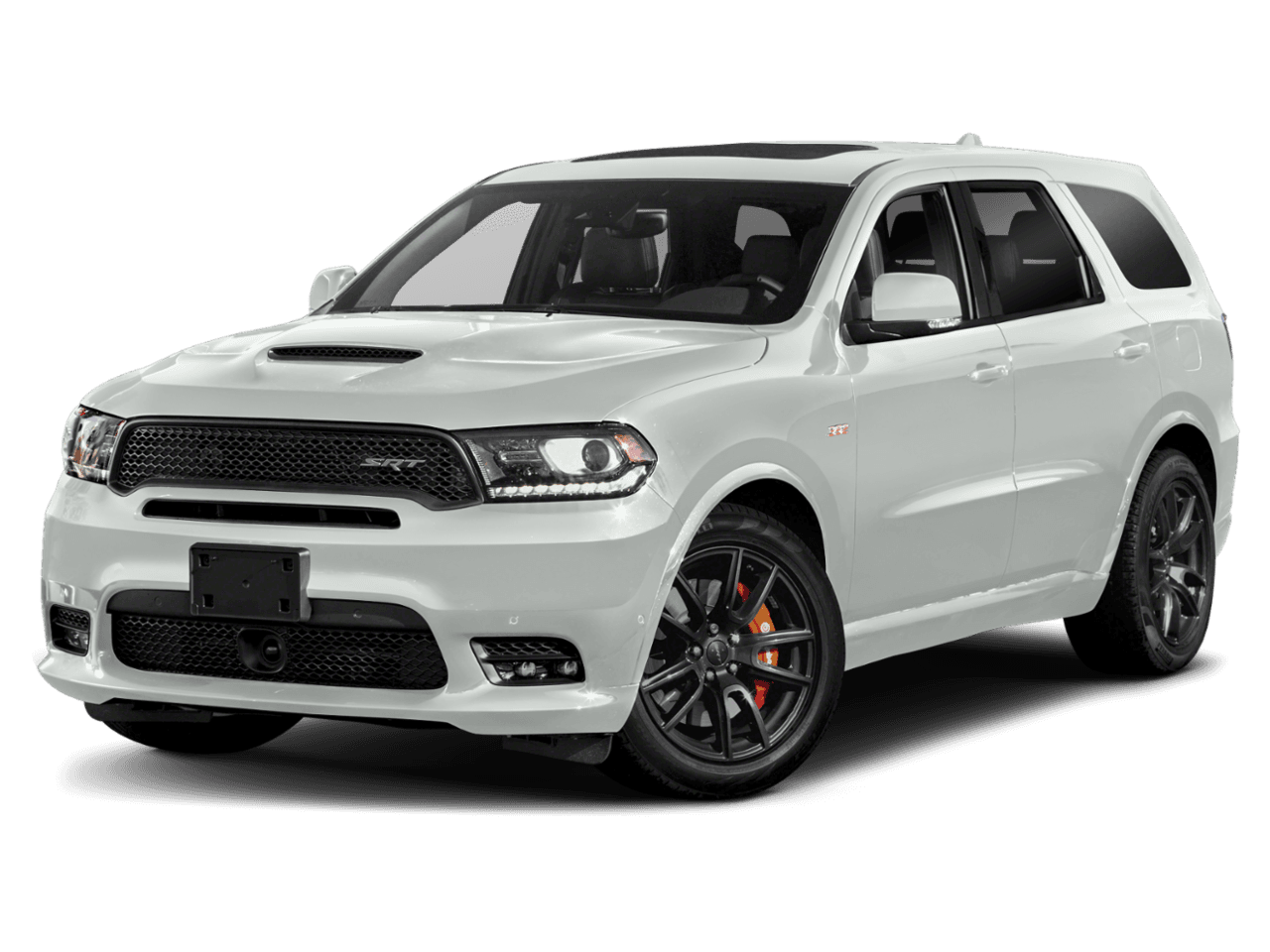 2018 Dodge Durango SRT - Front 3/4, facing to the left