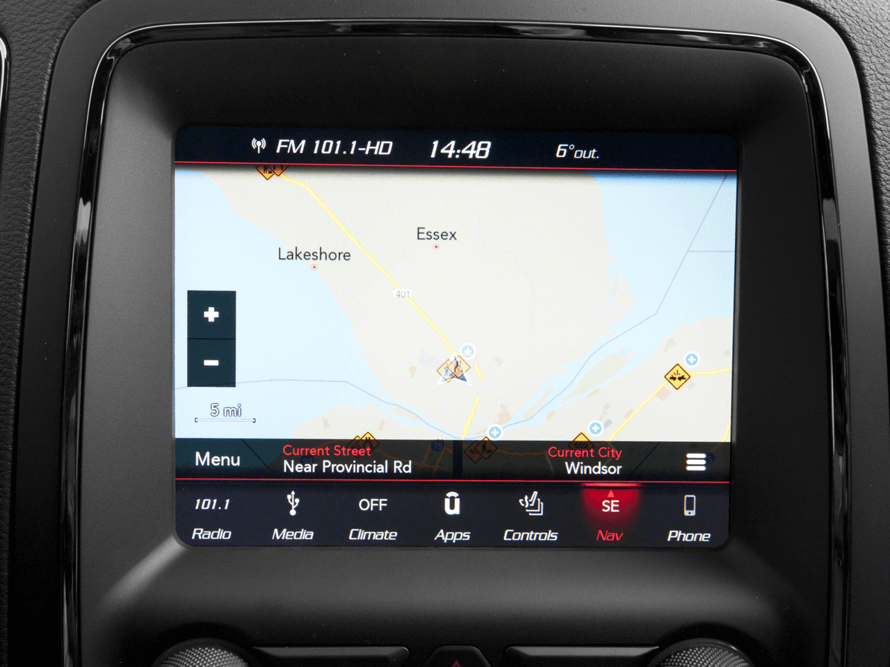 2018 Dodge Durango SRT - Interior Navigation System