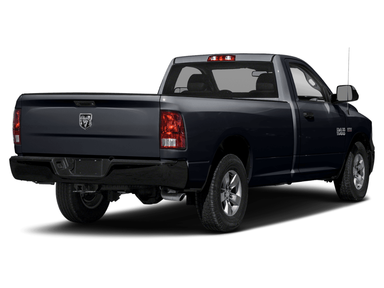 2018 Ram 1500 Big Horn - Rear 3/4, facing to the right