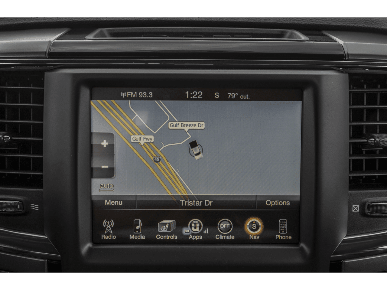 2018 Ram 1500 Sport - Interior Navigation System