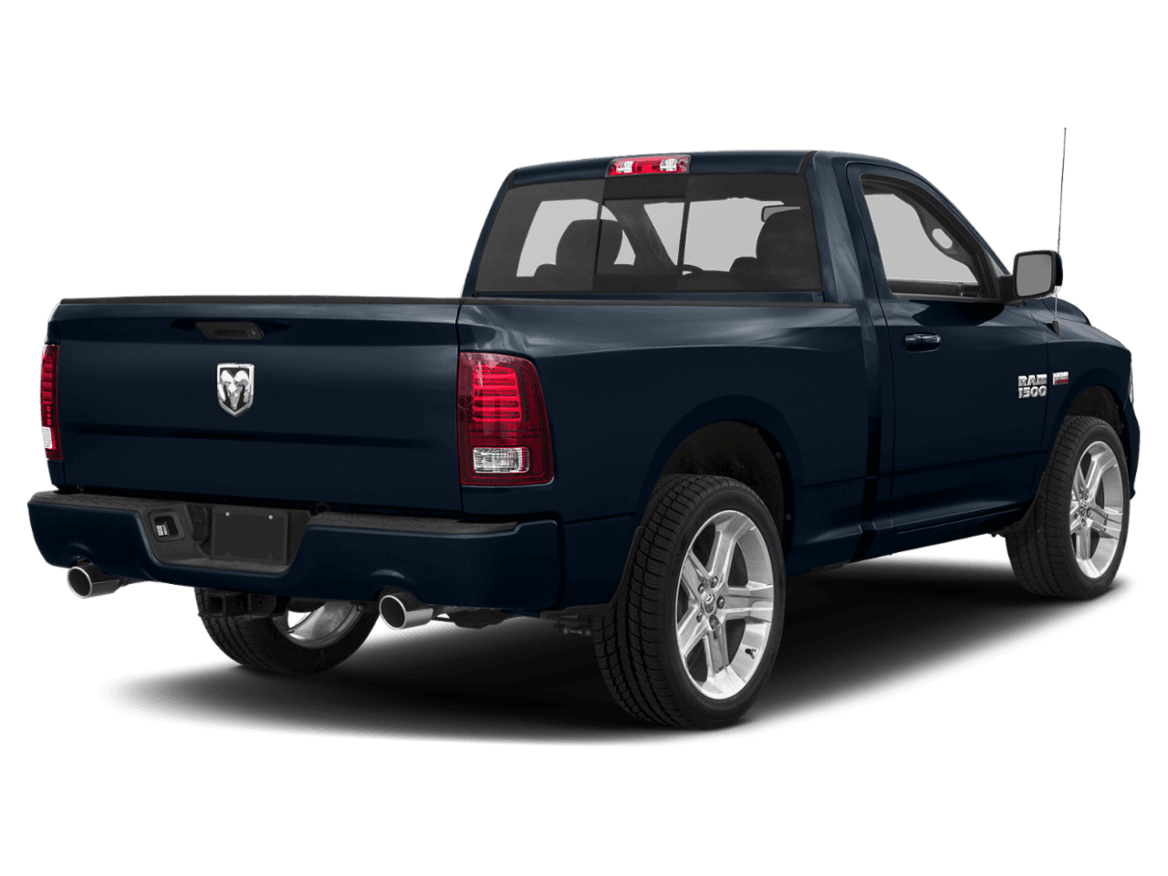 2018 Ram 1500 Sport - Rear 3/4, facing to the right