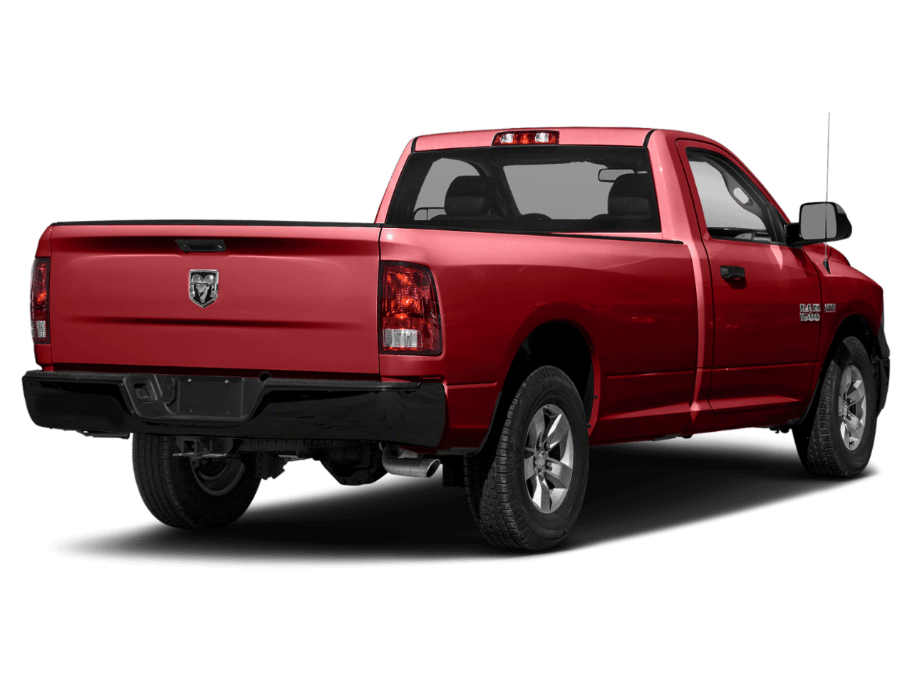 2018 Ram 1500 Tradesman - Rear 3/4, facing to the right