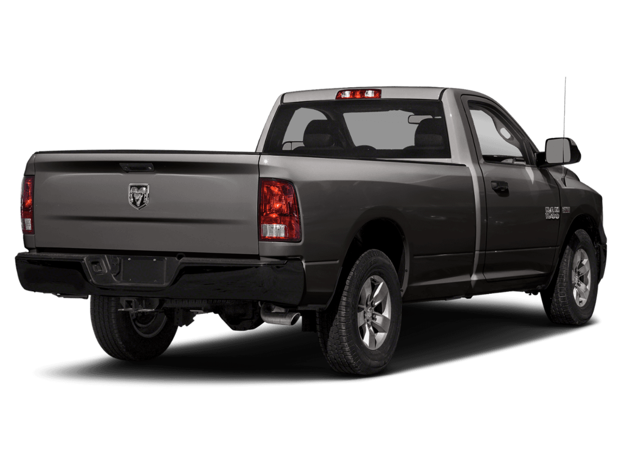 2018 Ram 1500 Big Horn - Rear 3/4, facing to the right