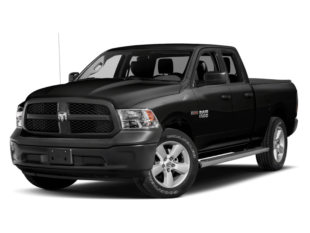 2018 Ram 1500 HFE - Front 3/4, facing to the left