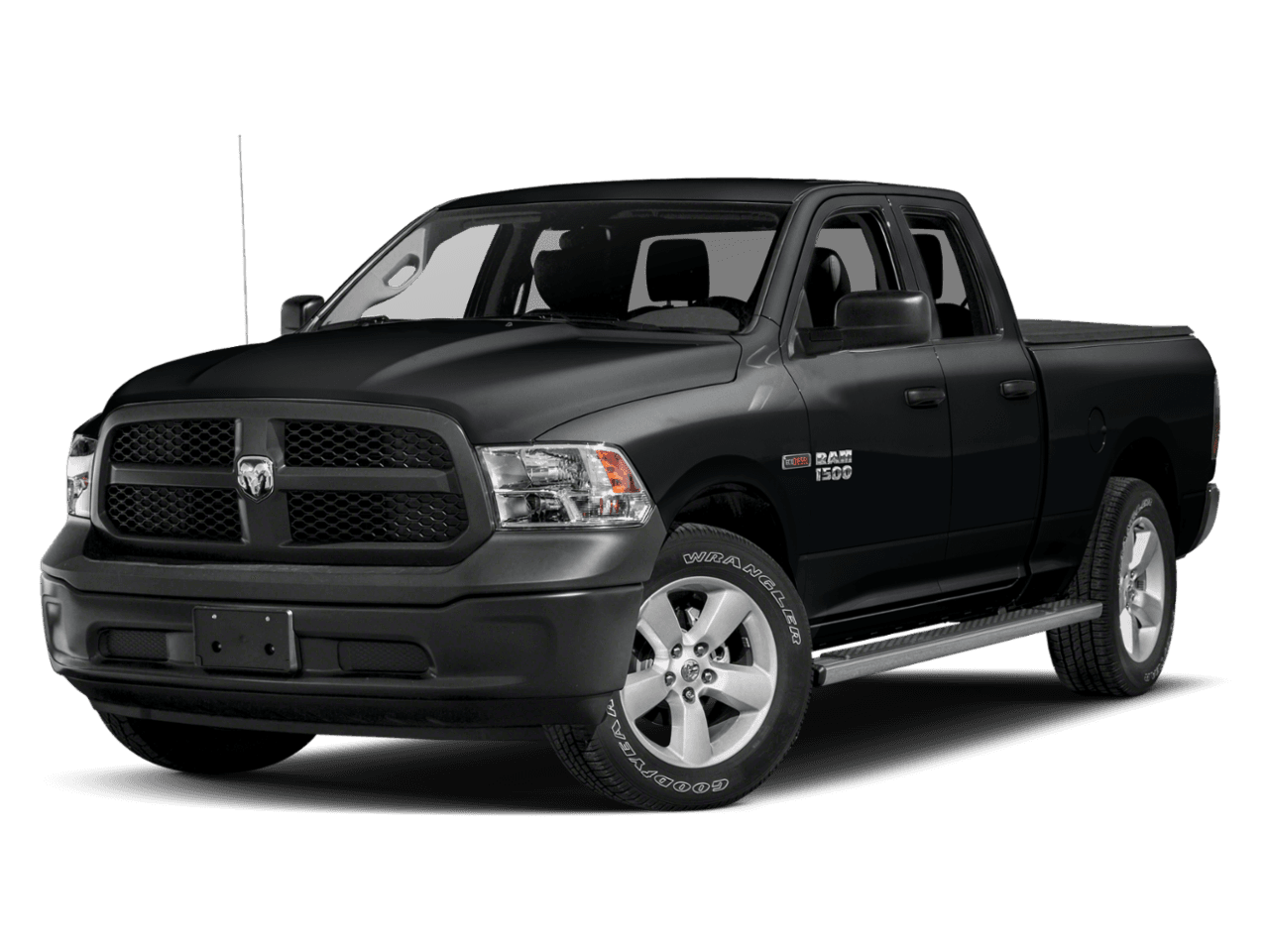 2018 Ram 1500 HFE - Front 3/4, facing to the left