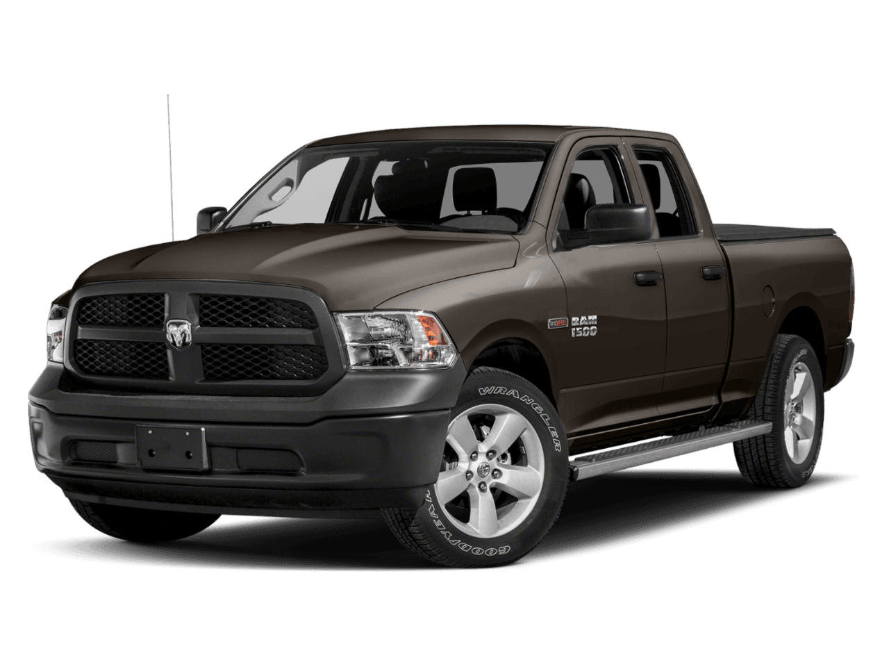2018 Ram 1500 HFE - Front 3/4, facing to the left