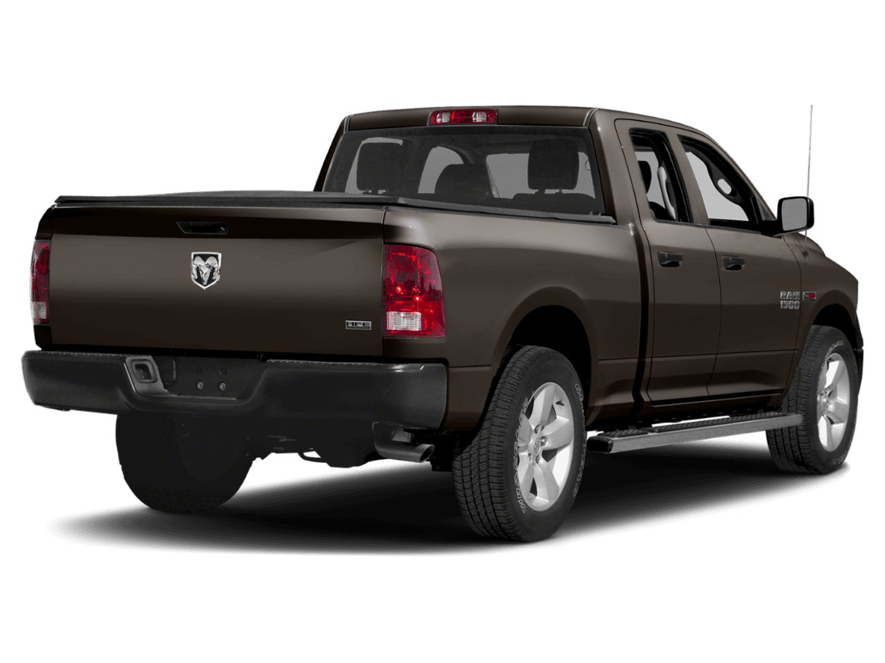 2018 Ram 1500 HFE - Rear 3/4, facing to the right
