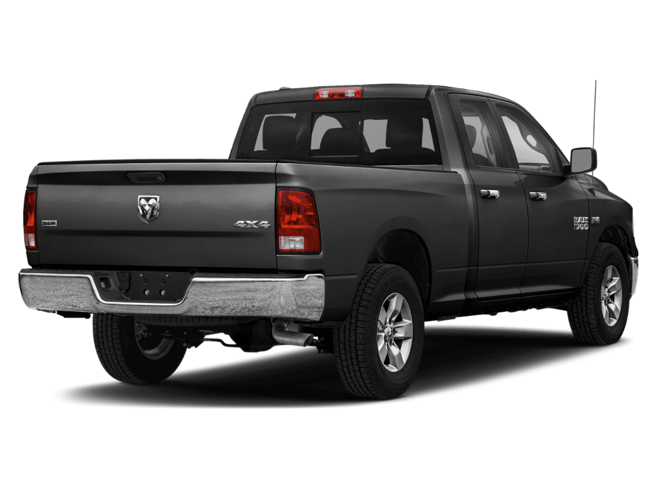2018 Ram 1500 Big Horn - Rear 3/4, facing to the right