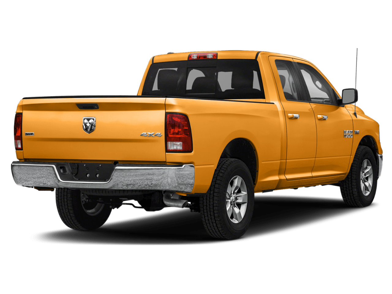 2018 Ram 1500 Big Horn - Rear 3/4, facing to the right