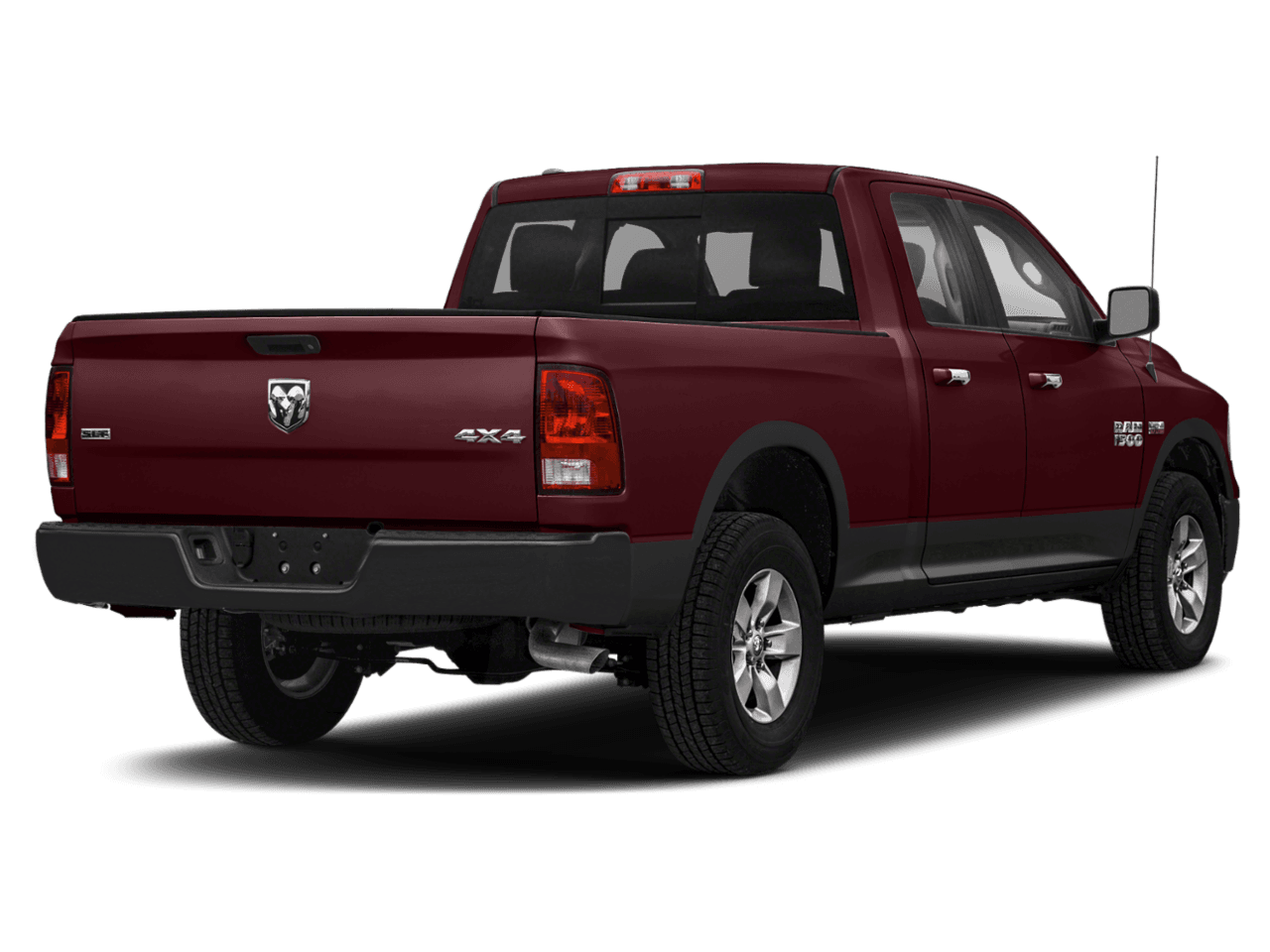 2018 Ram 1500 Lone Star - Rear 3/4, facing to the right