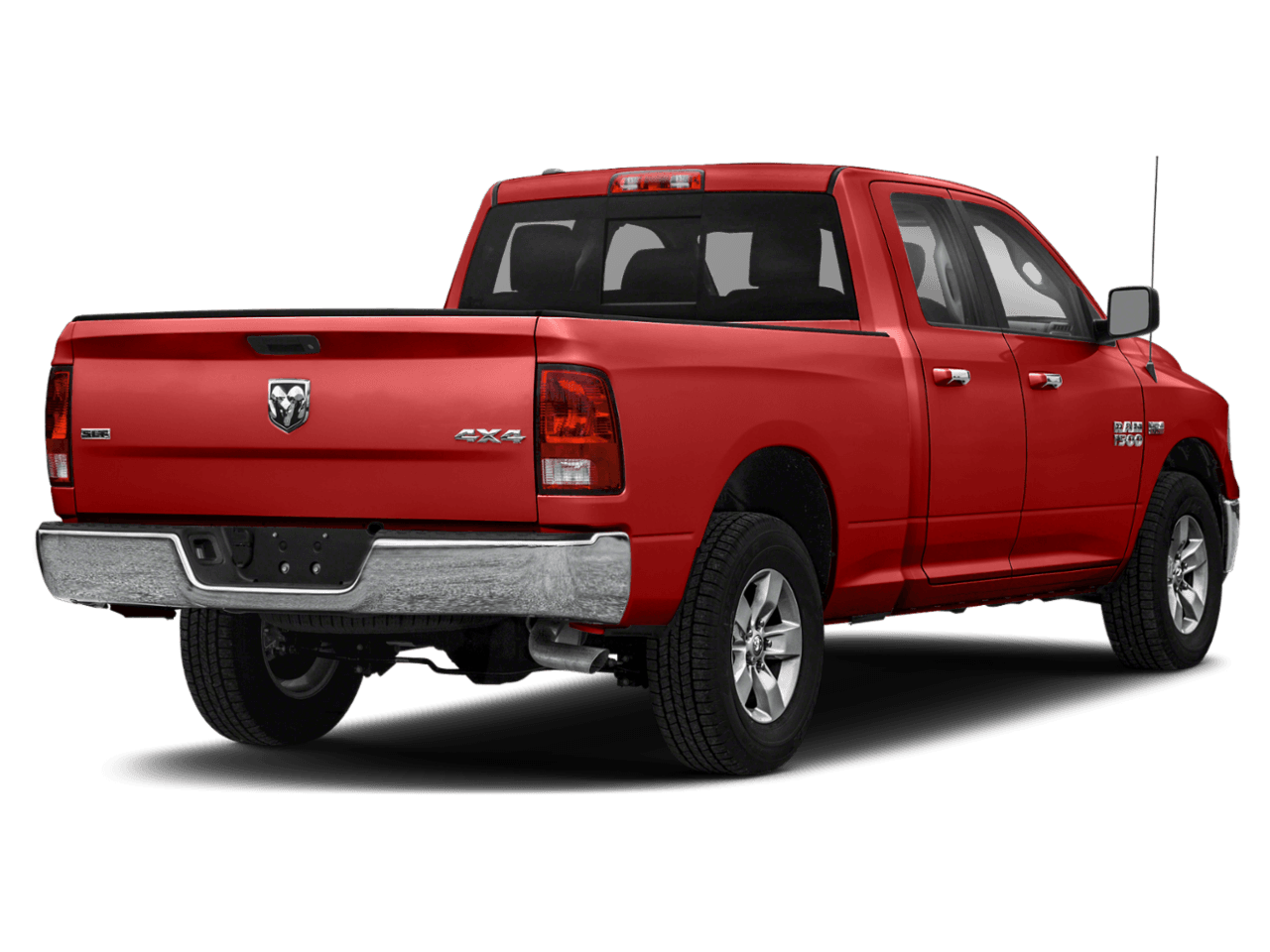 2018 Ram 1500 Lone Star - Rear 3/4, facing to the right