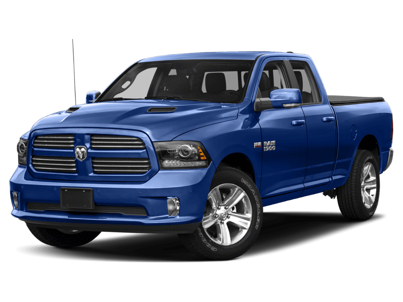 2018 Ram 1500 Sport - Front 3/4, facing to the left
