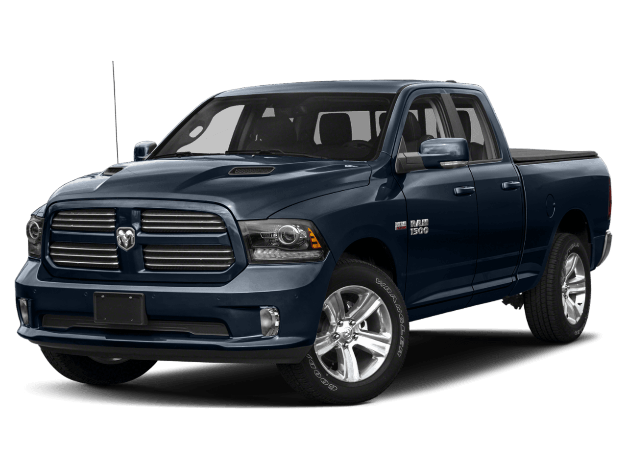2018 Ram 1500 Sport - Front 3/4, facing to the left