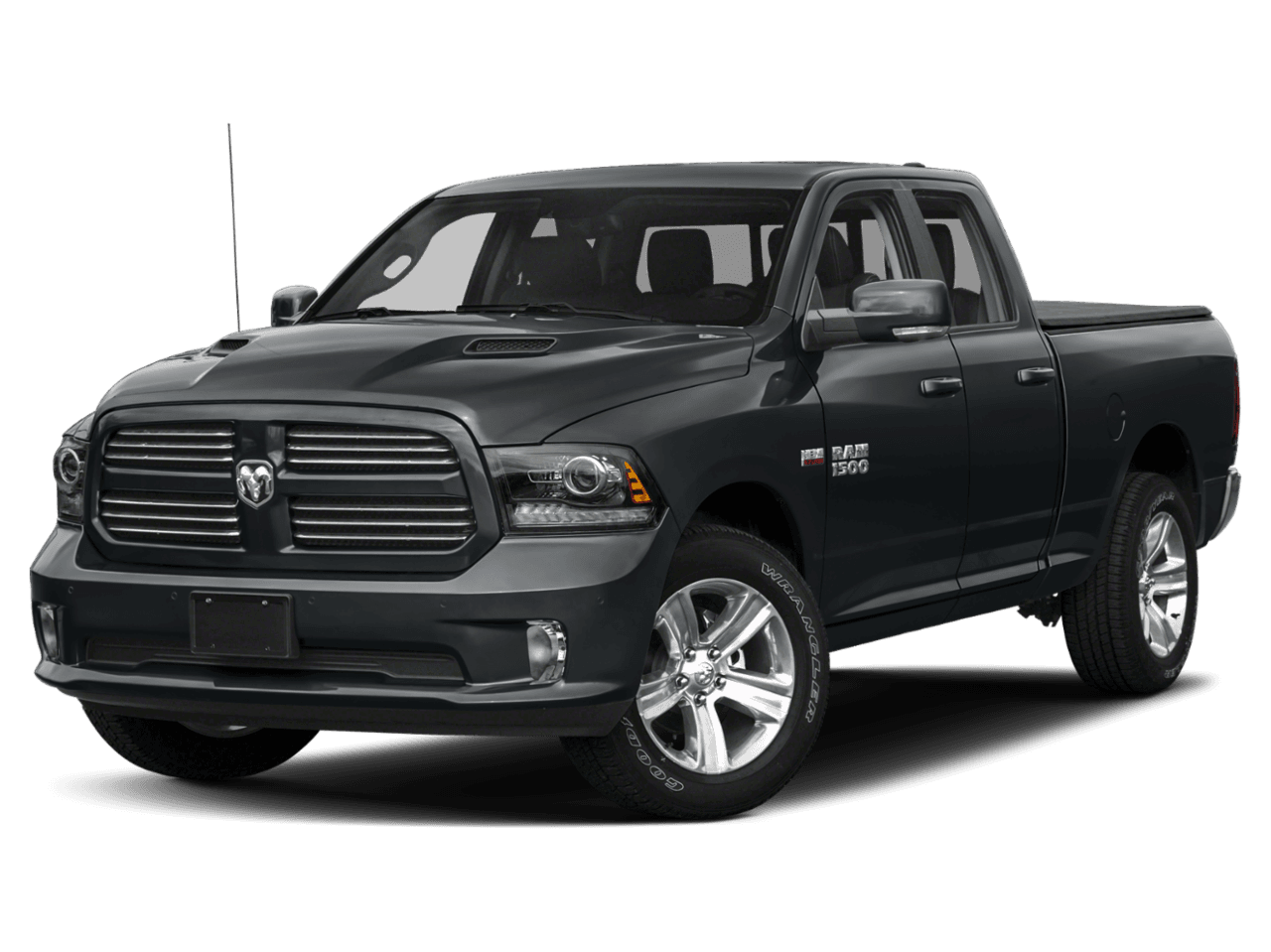 2018 Ram 1500 Sport - Front 3/4, facing to the left