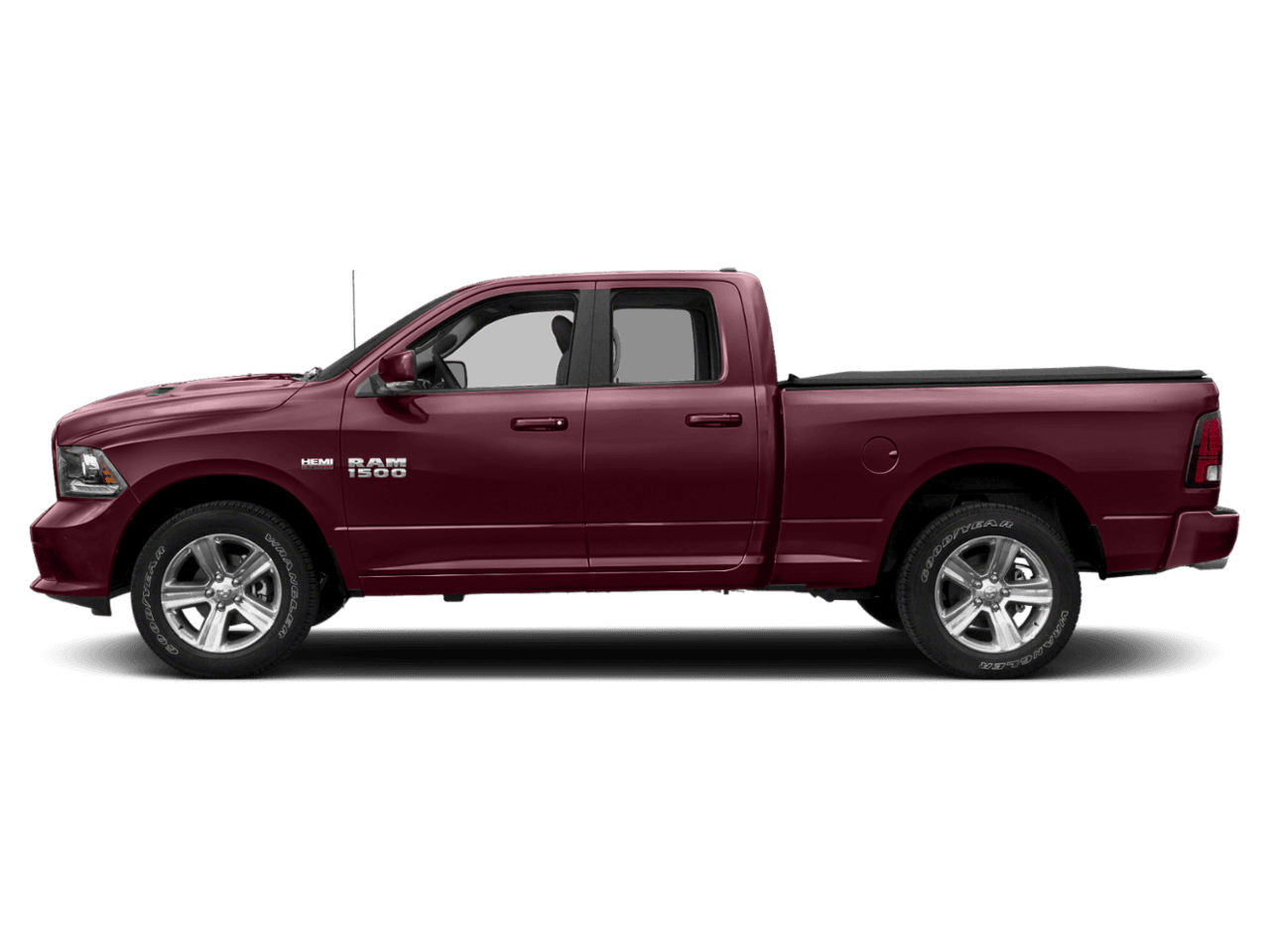 2018 Ram 1500 Sport - Profile, facing to the left