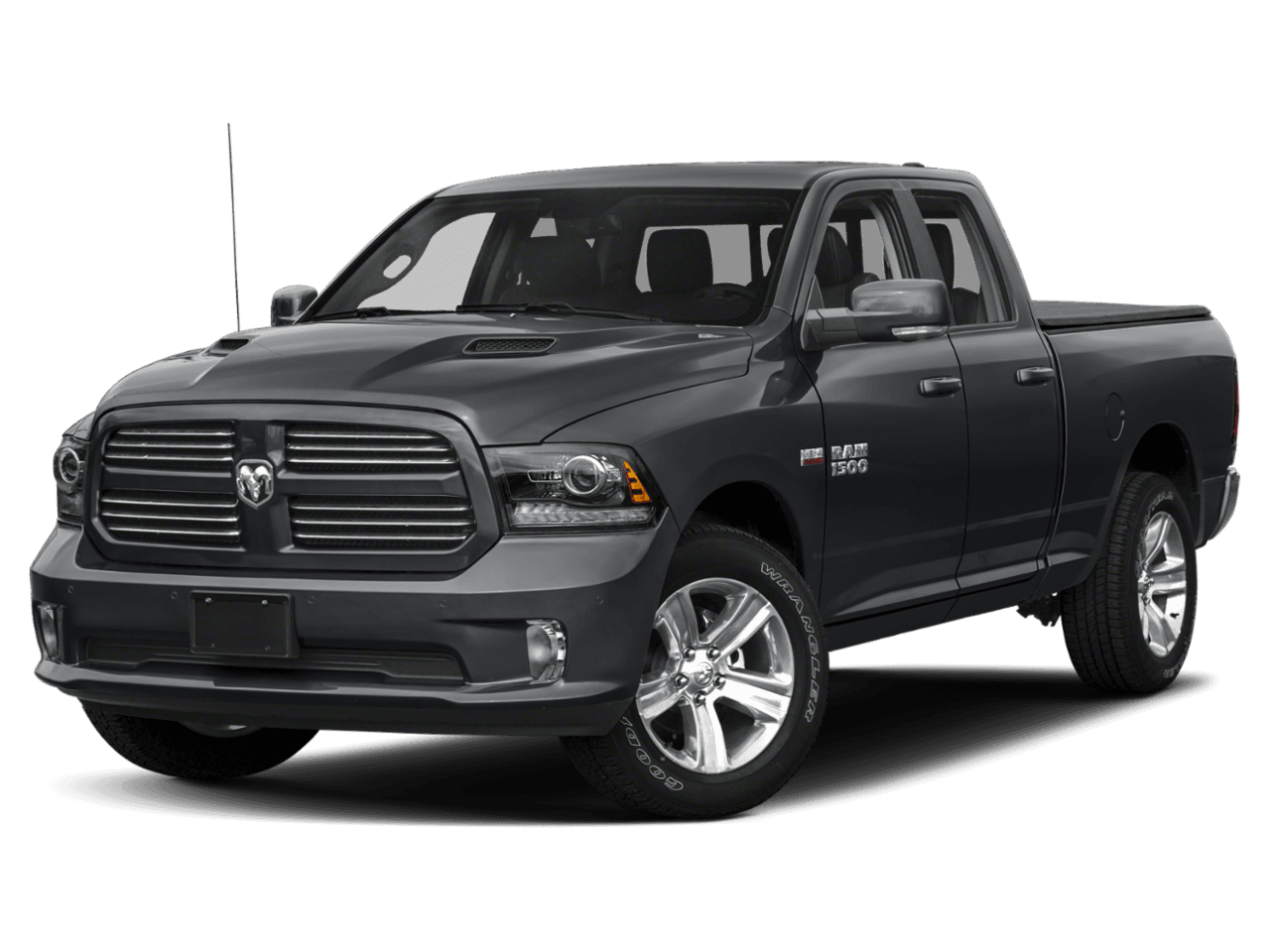 2018 Ram 1500 Night - Front 3/4, facing to the left