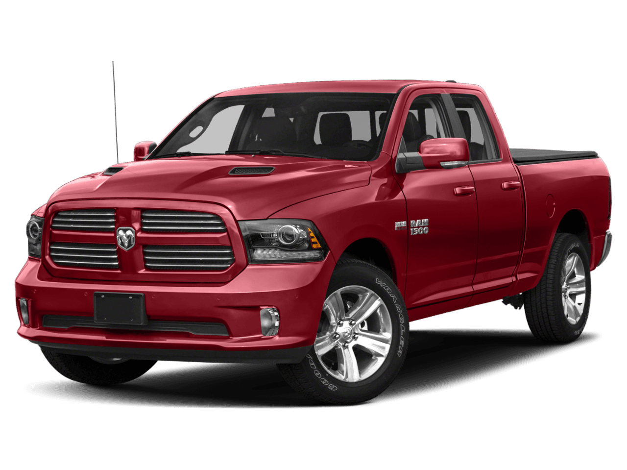 2018 Ram 1500 Night - Front 3/4, facing to the left