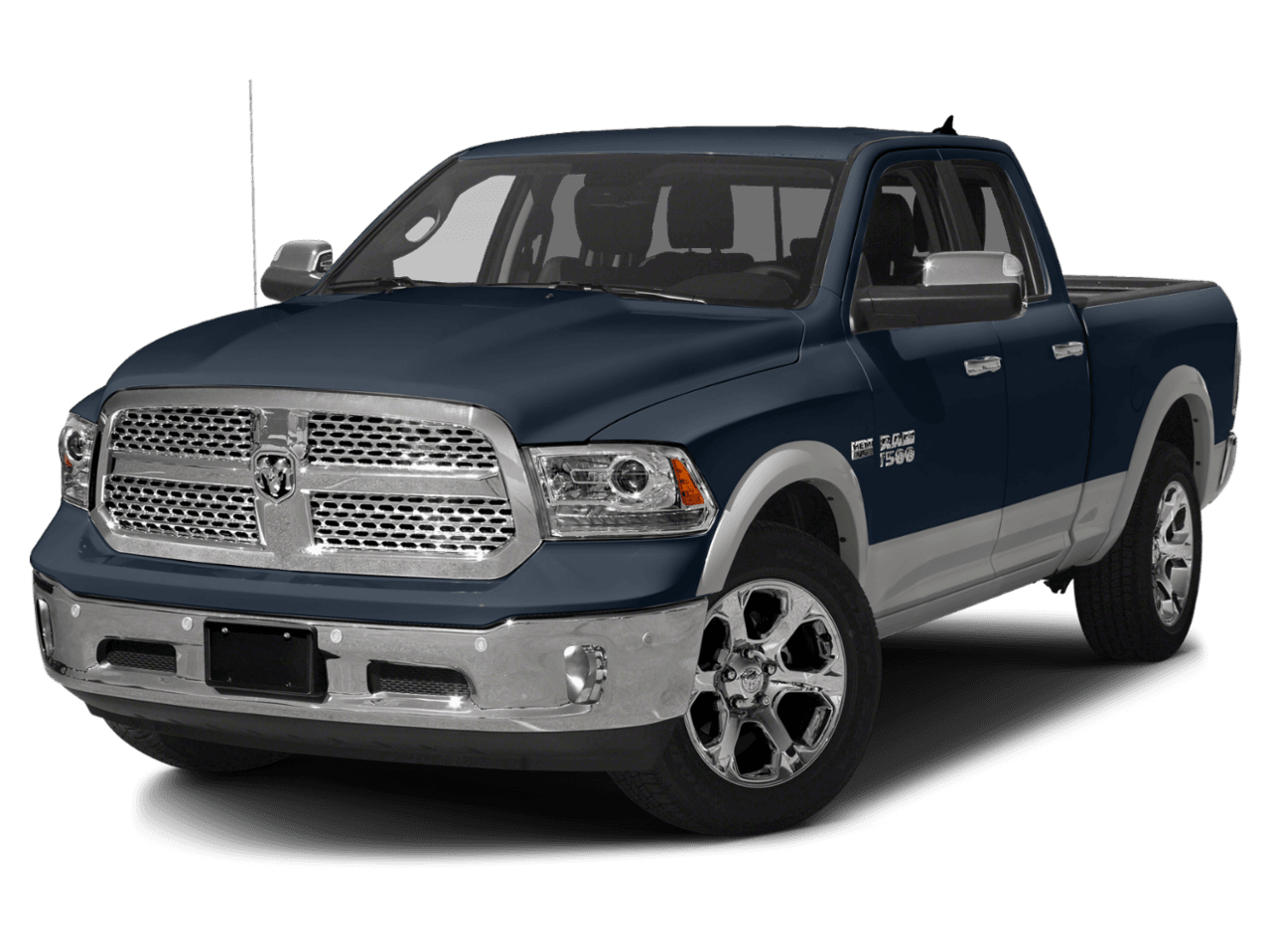 2018 Ram 1500 Laramie - Front 3/4, facing to the left