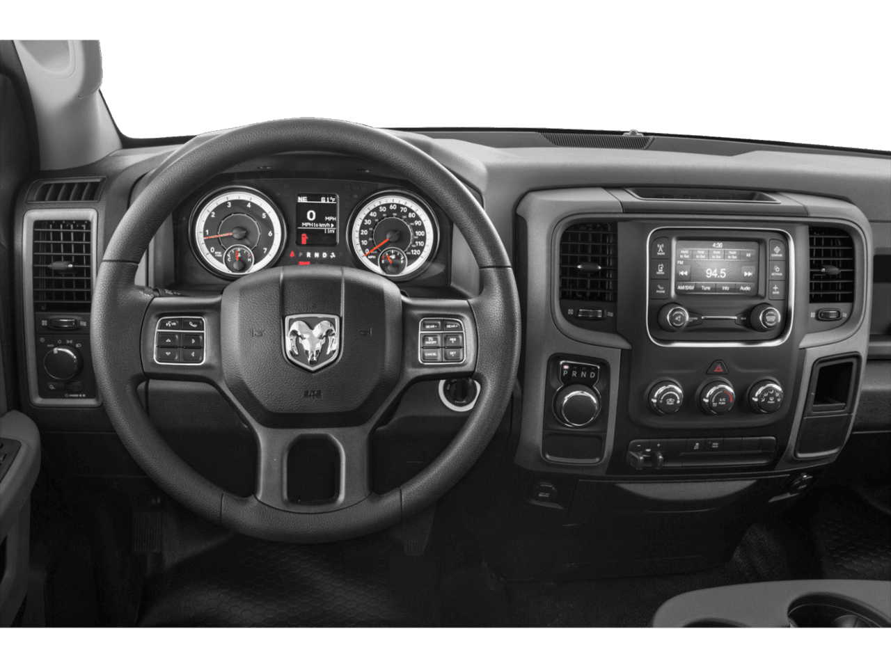 2018 Ram 1500 Tradesman - Interior Drivers Dash