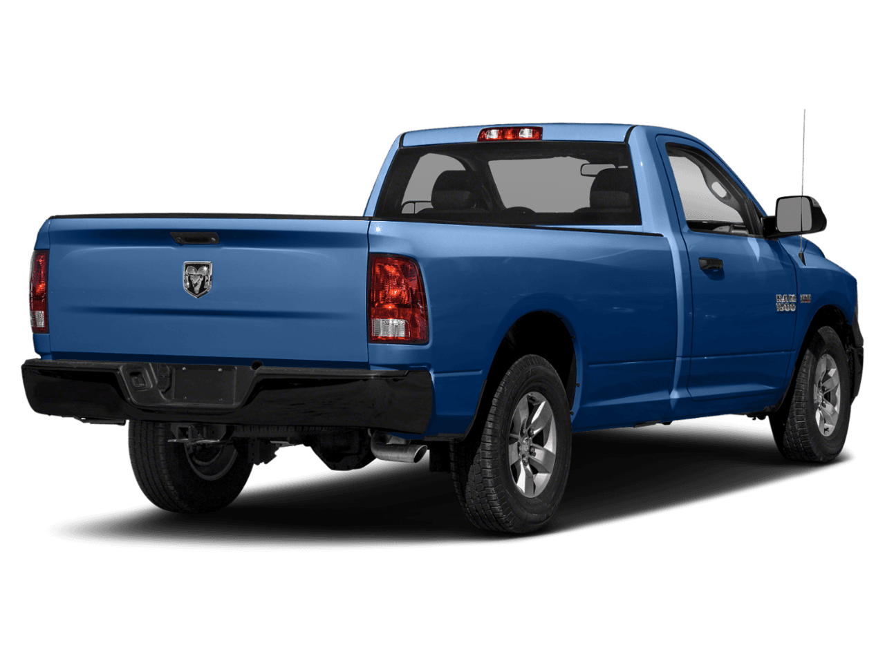 2018 Ram 1500 Big Horn - Rear 3/4, facing to the right