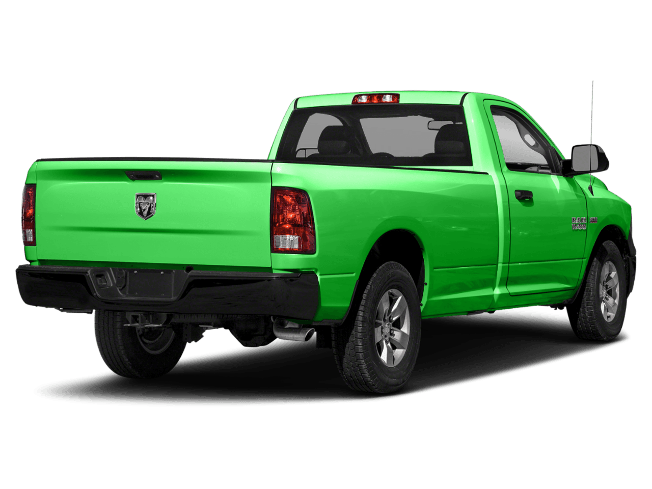 2018 Ram 1500 Lone Star - Rear 3/4, facing to the right