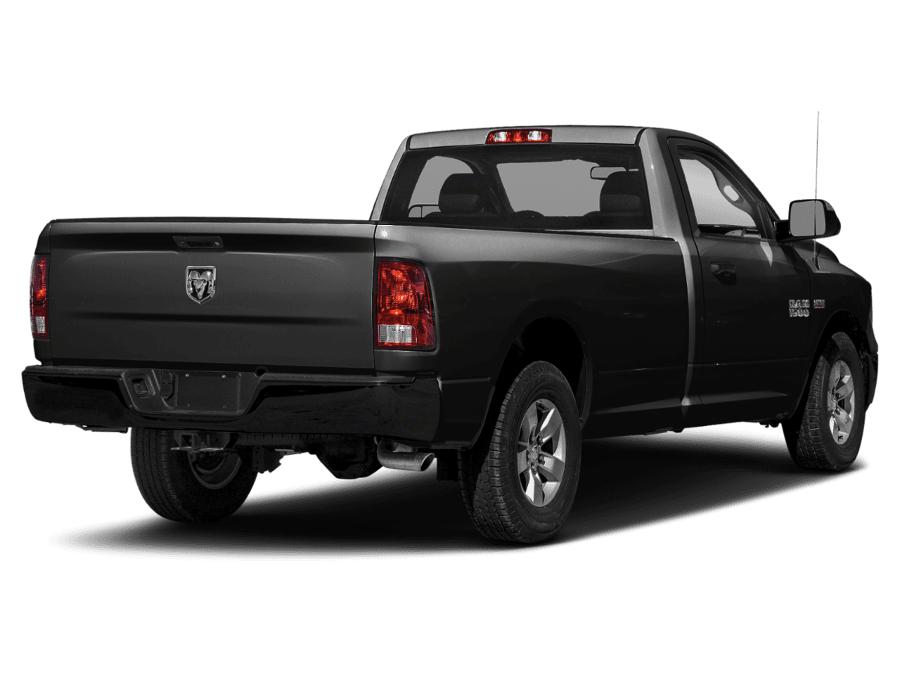 2018 Ram 1500 Tradesman - Rear 3/4, facing to the right