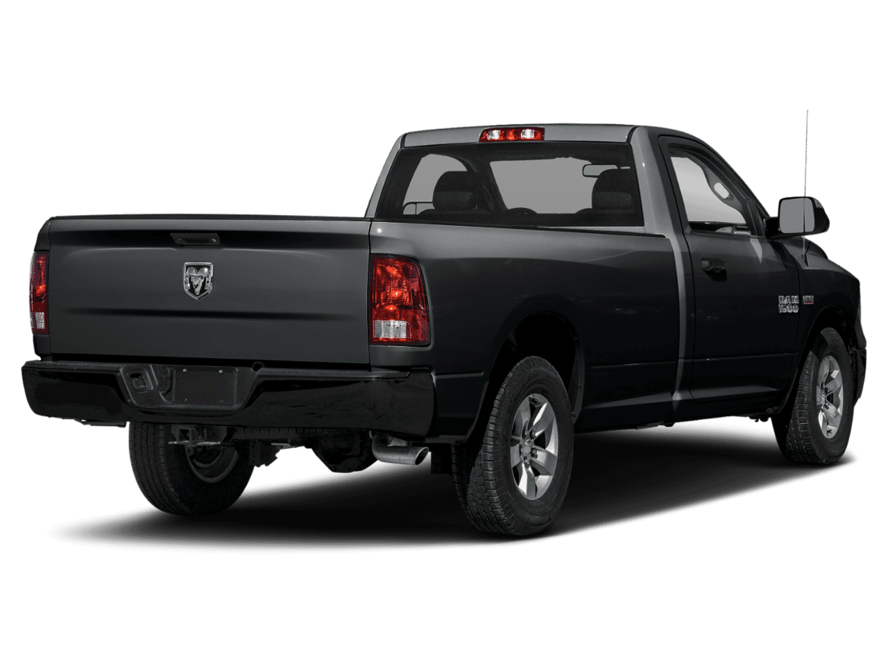 2018 Ram 1500 Big Horn - Rear 3/4, facing to the right