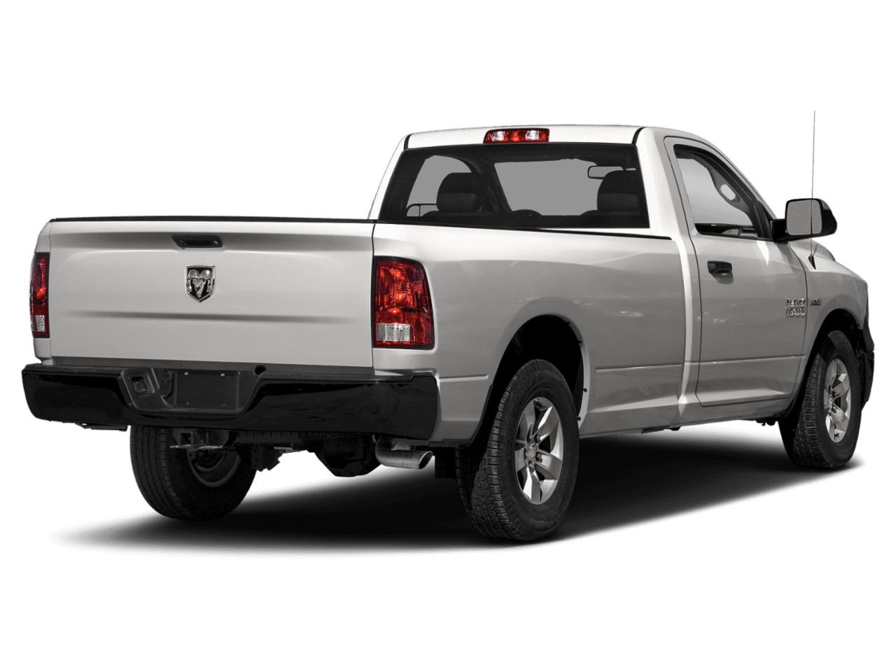 2018 Ram 1500 Lone Star - Rear 3/4, facing to the right