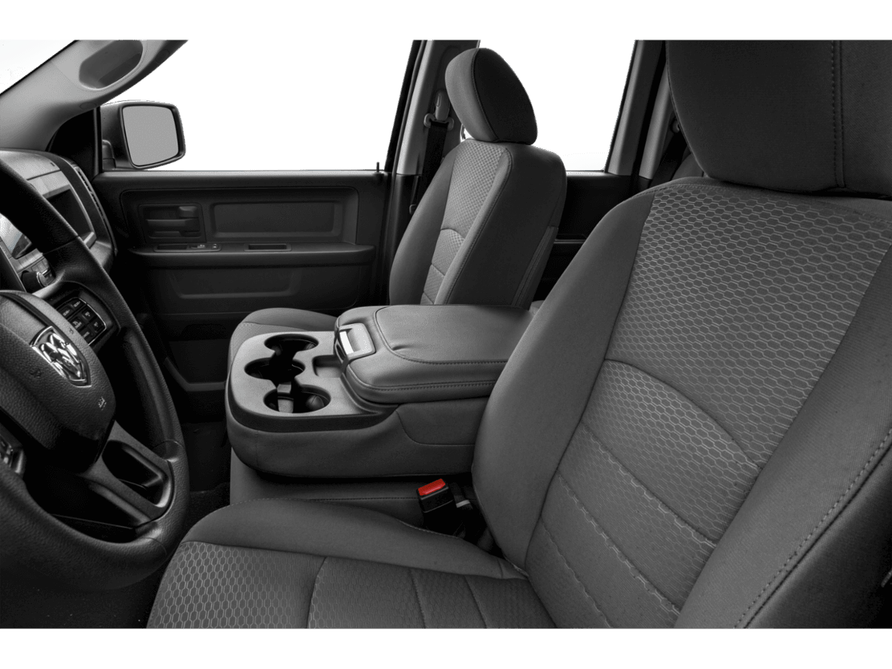 2018 Ram 1500 Express - Interior Driver's Side with Door Open, Front Seat Feature