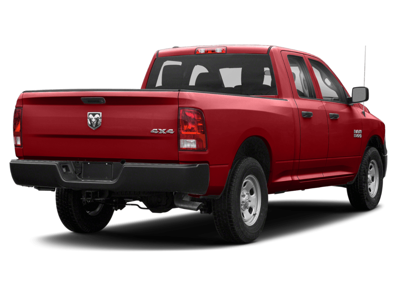 2018 Ram 1500 Tradesman - Rear 3/4, facing to the right