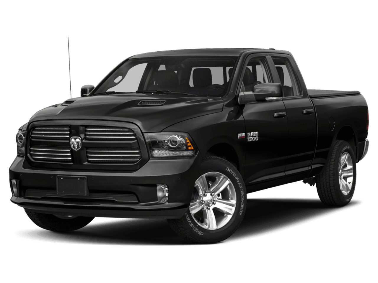2018 Ram 1500 Sport - Front 3/4, facing to the left