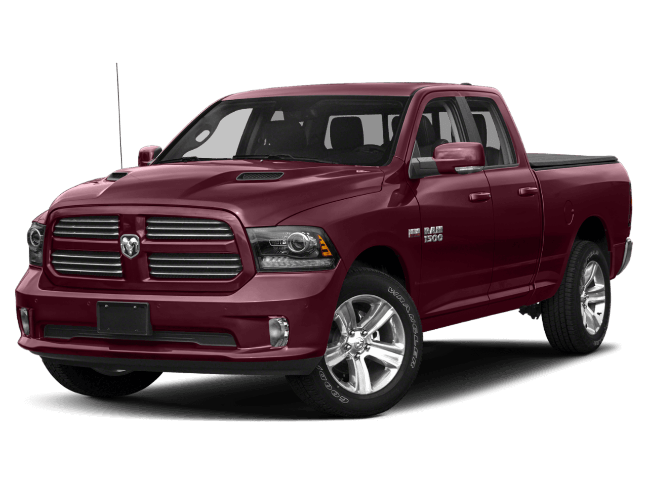 2018 Ram 1500 Sport - Front 3/4, facing to the left