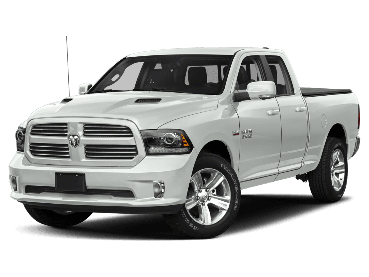 2018 Ram 1500 Night - Front 3/4, facing to the left