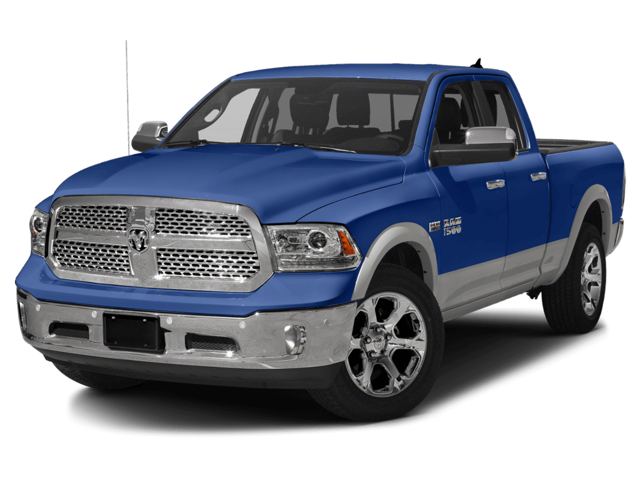 2018 Ram 1500 Laramie - Front 3/4, facing to the left