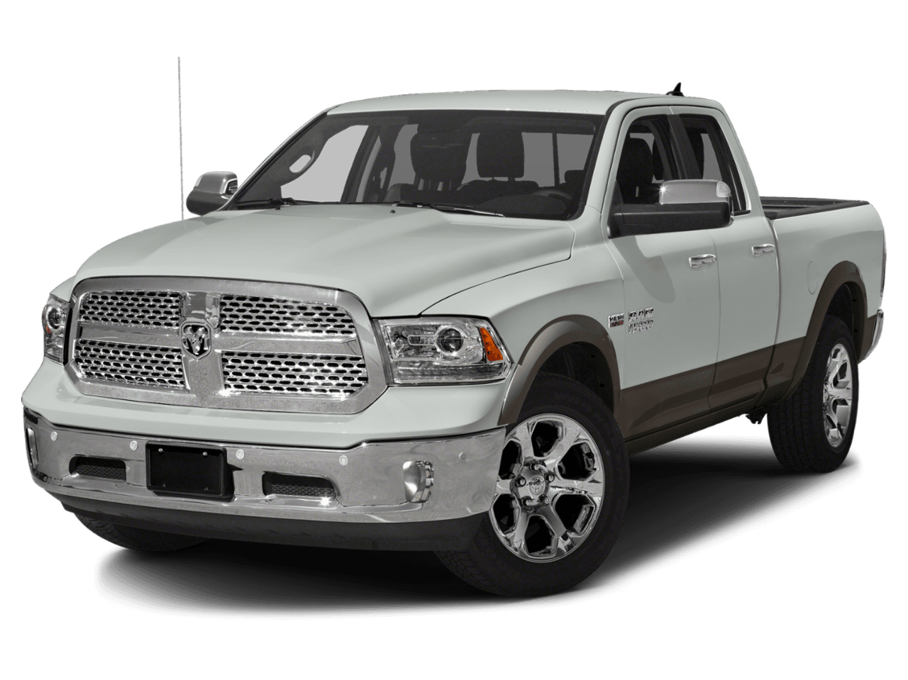 2018 Ram 1500 Laramie - Front 3/4, facing to the left