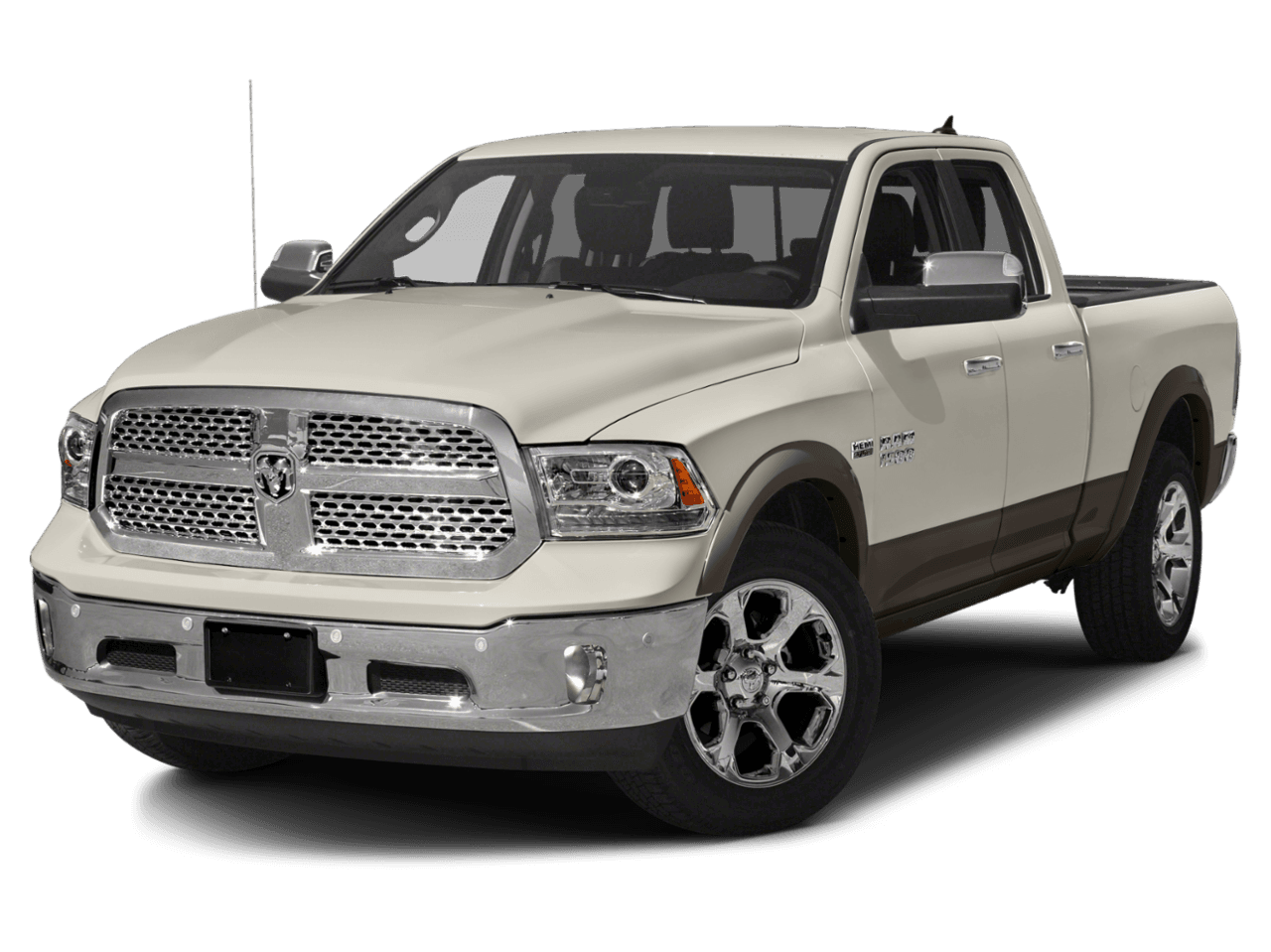 2018 Ram 1500 Laramie - Front 3/4, facing to the left