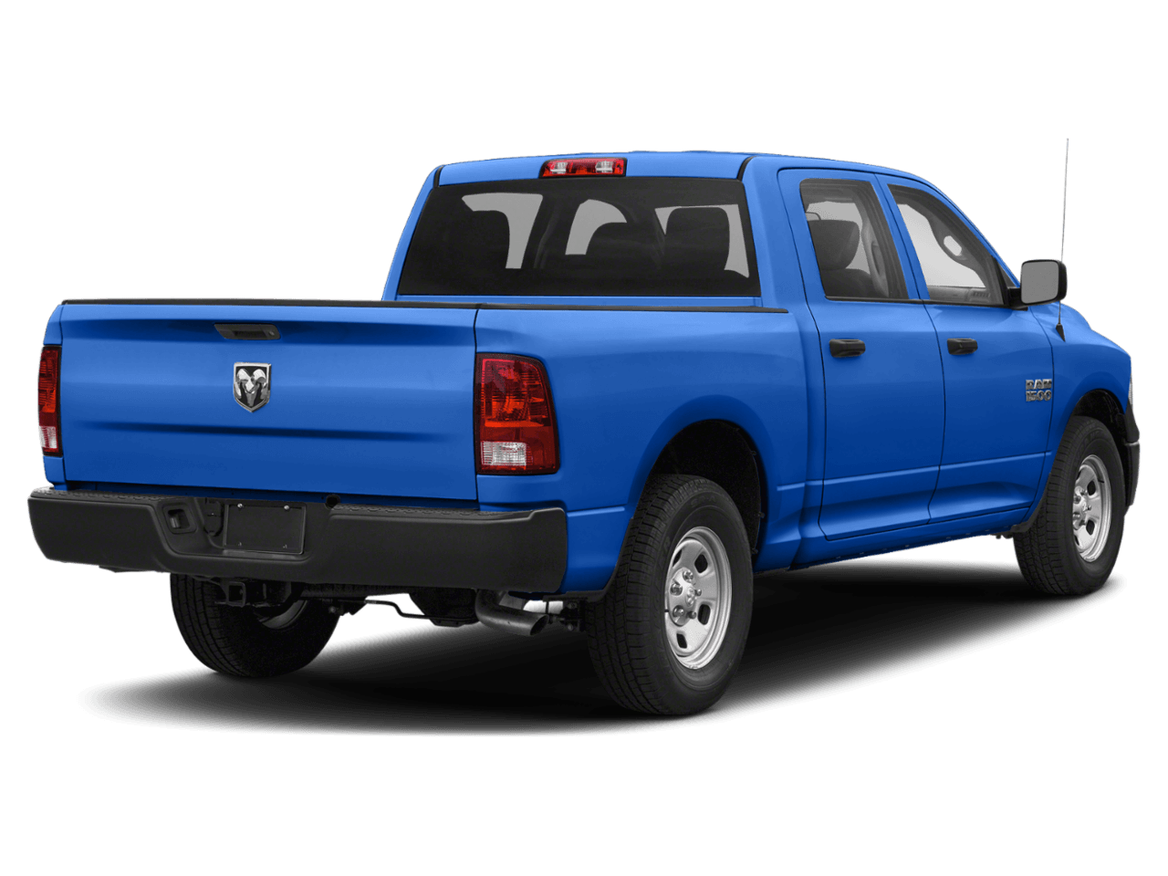 2018 Ram 1500 Tradesman - Rear 3/4, facing to the right