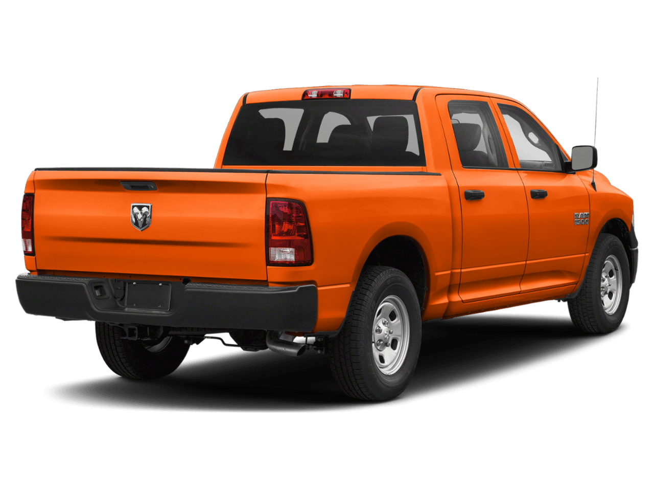 2018 Ram 1500 Tradesman - Rear 3/4, facing to the right