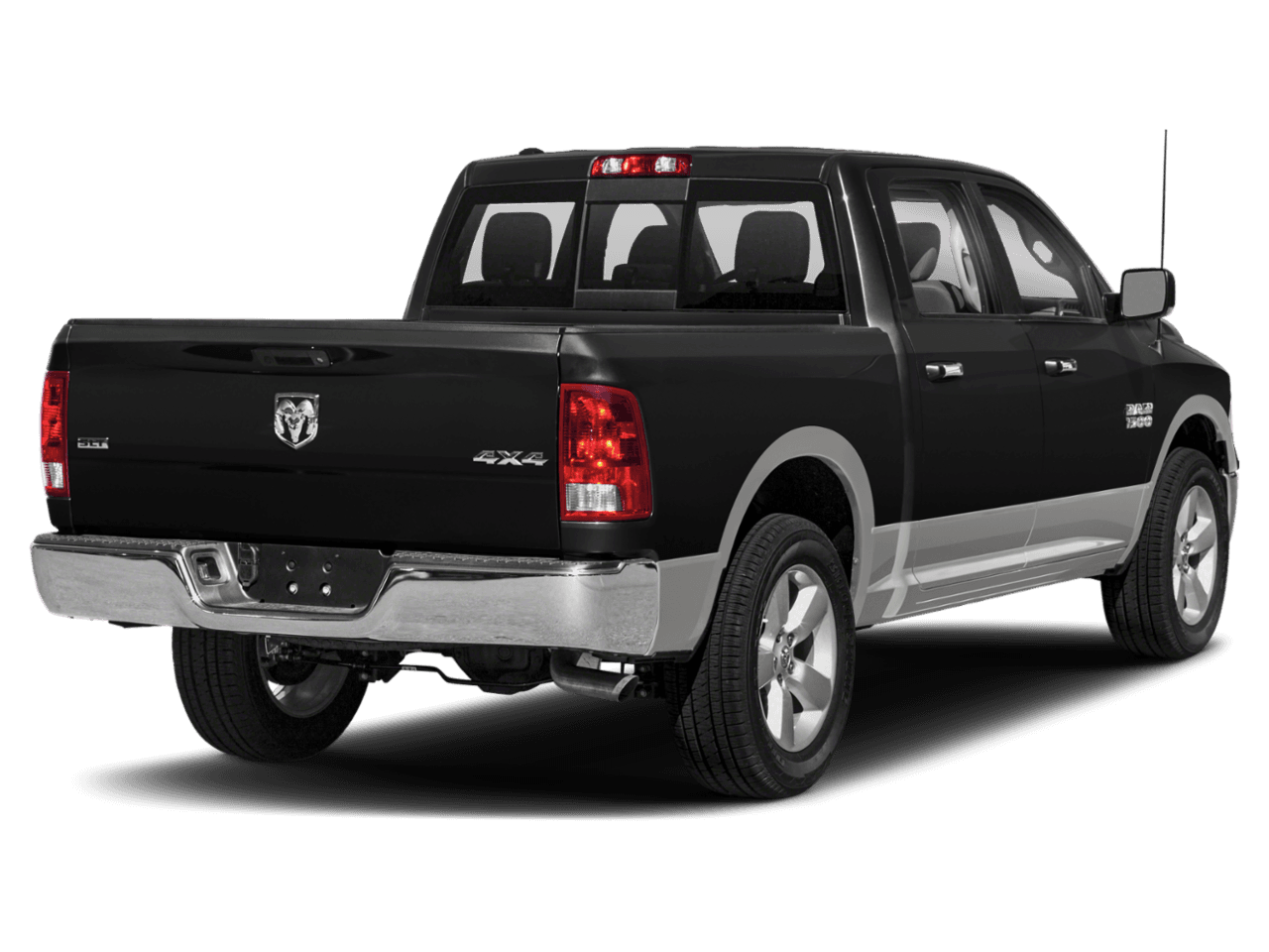 2018 Ram 1500 Big Horn - Rear 3/4, facing to the right
