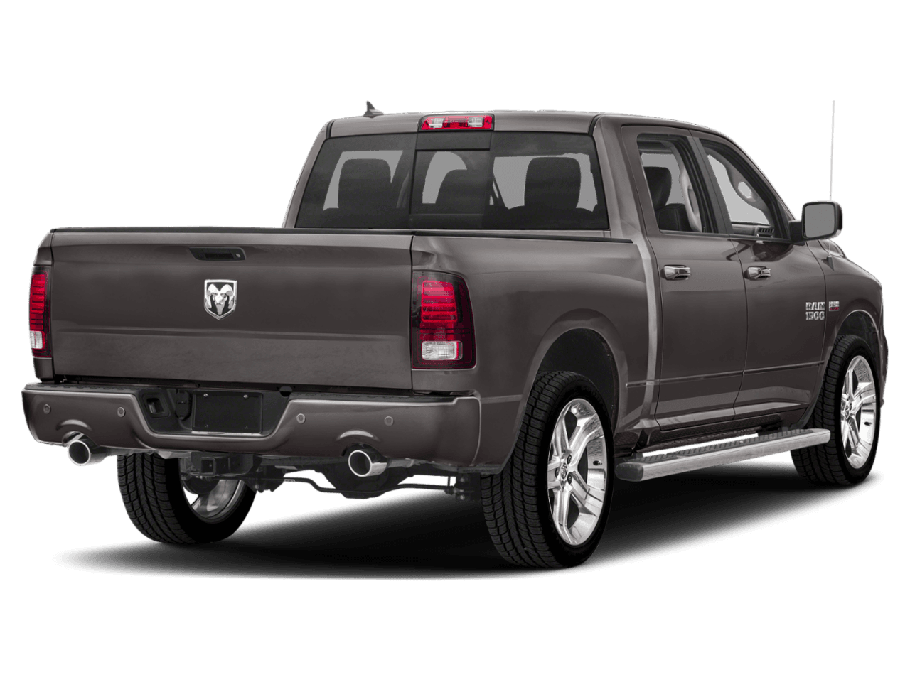 2018 Ram 1500 Big Horn - Rear 3/4, facing to the right