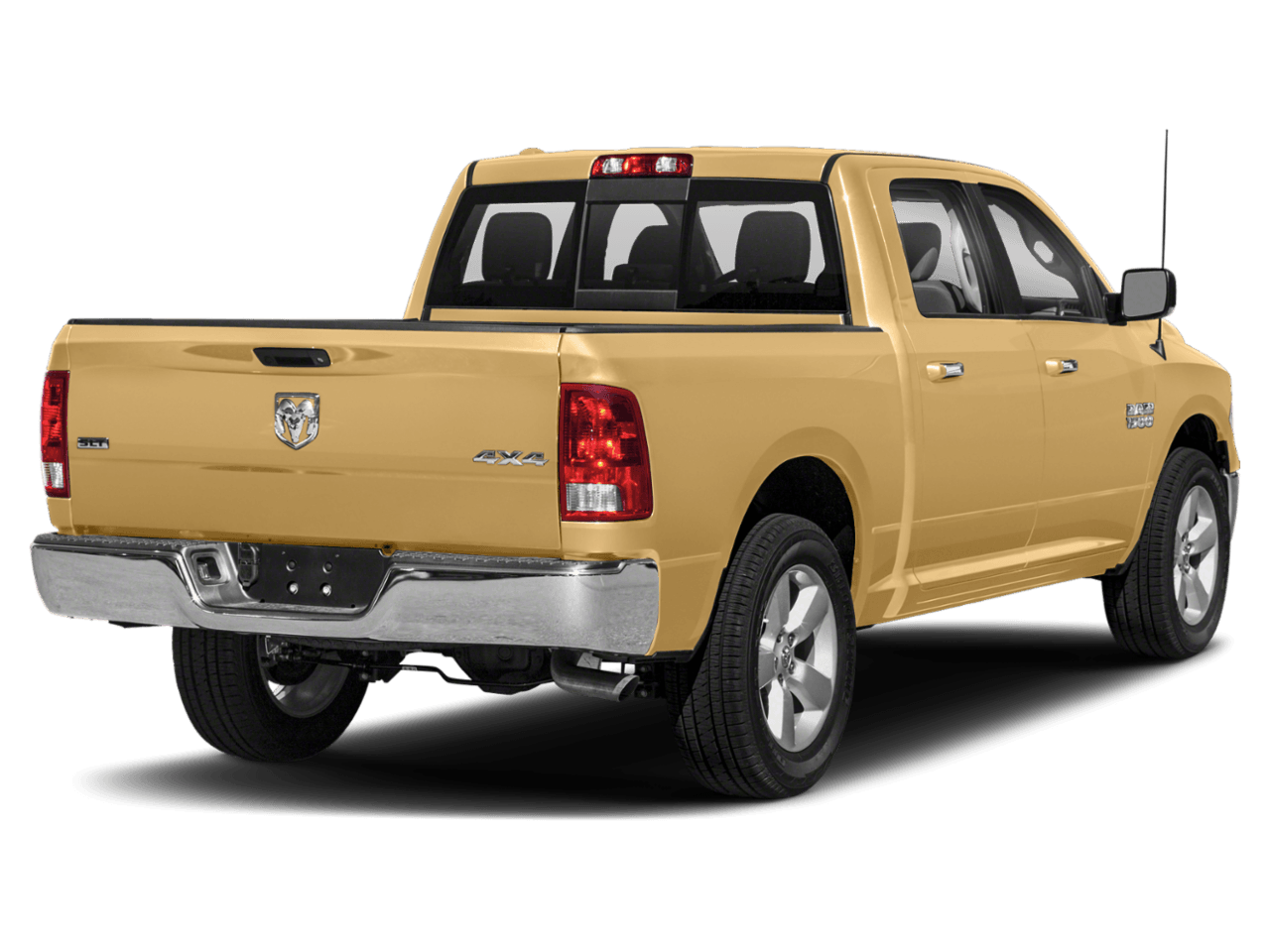 2018 Ram 1500 Big Horn - Rear 3/4, facing to the right