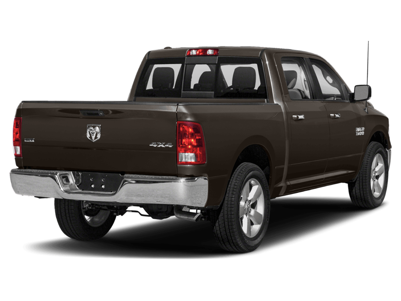 2018 Ram 1500 Lone Star Silver - Rear 3/4, facing to the right