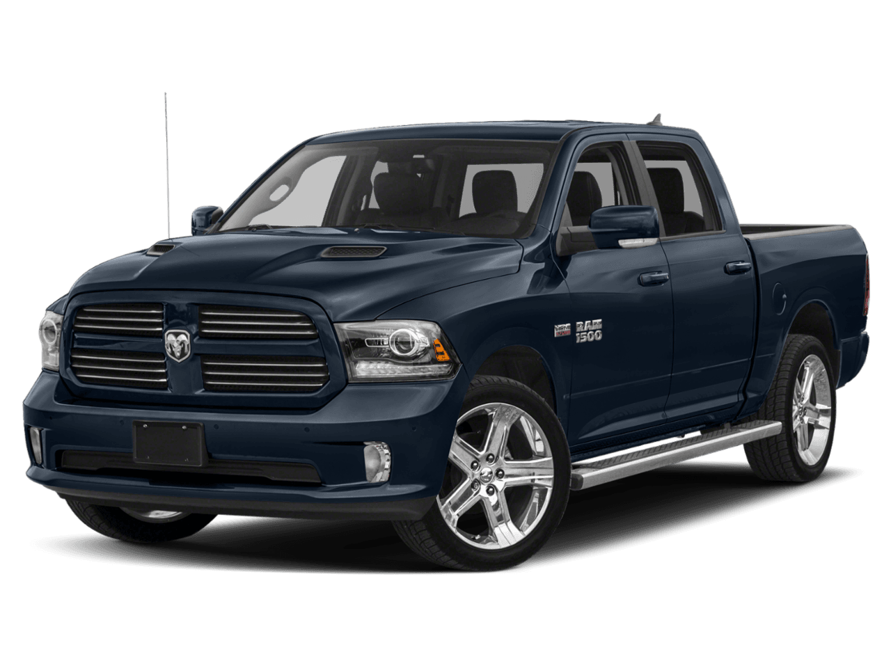 2018 Ram 1500 Sport - Front 3/4, facing to the left